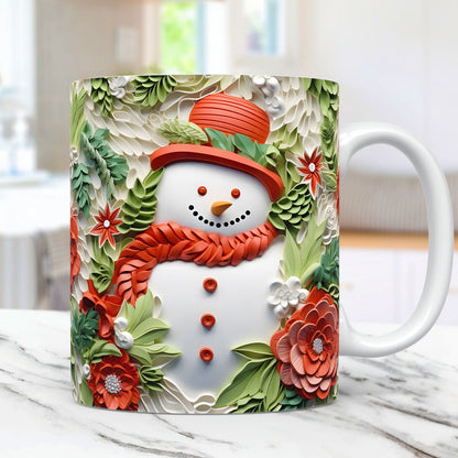 3D Mug Wrap Christmas Bundle Mug Wrap Sublimation 