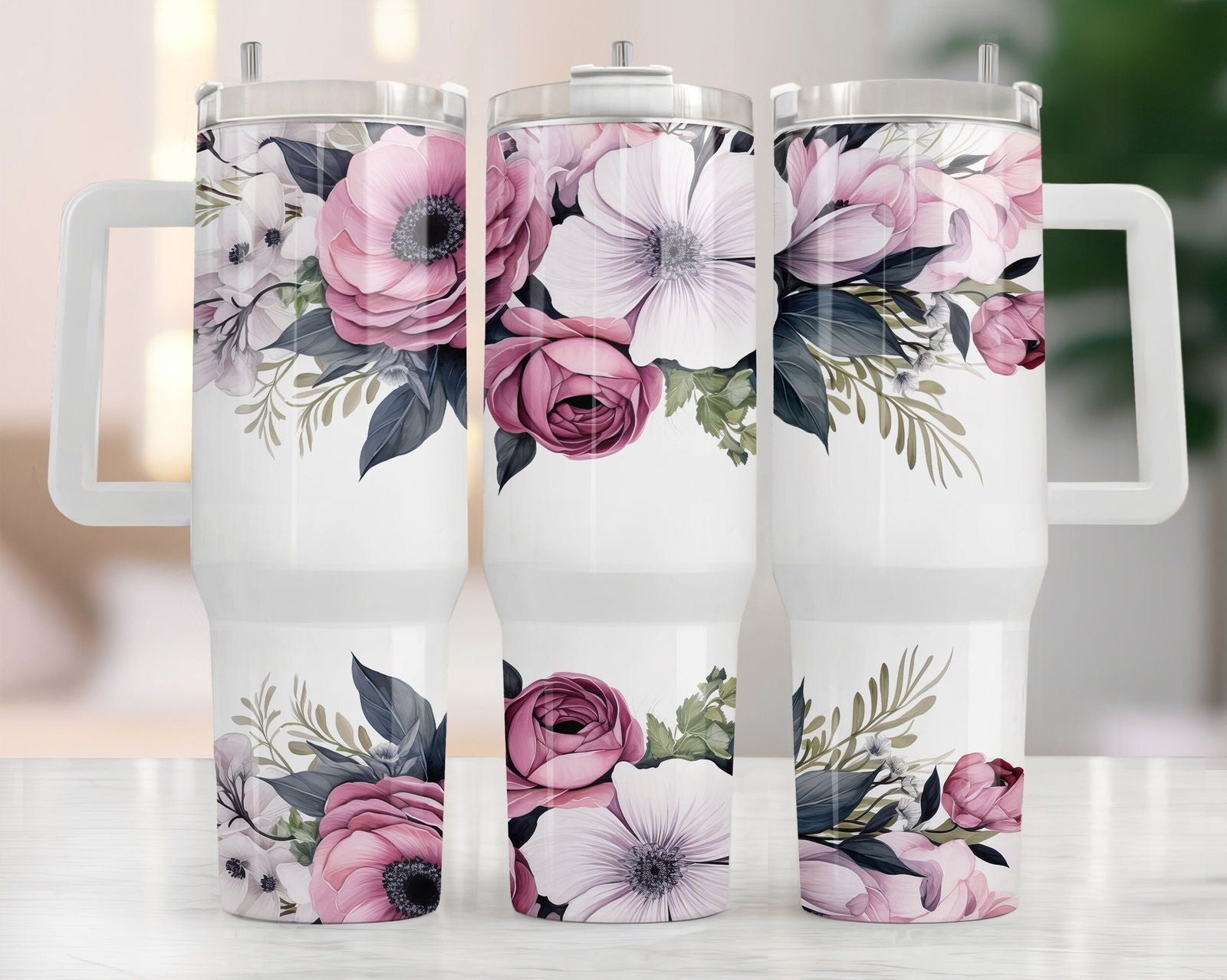 40Oz Tumbler Mockup  Canva Tumbler Mockup 