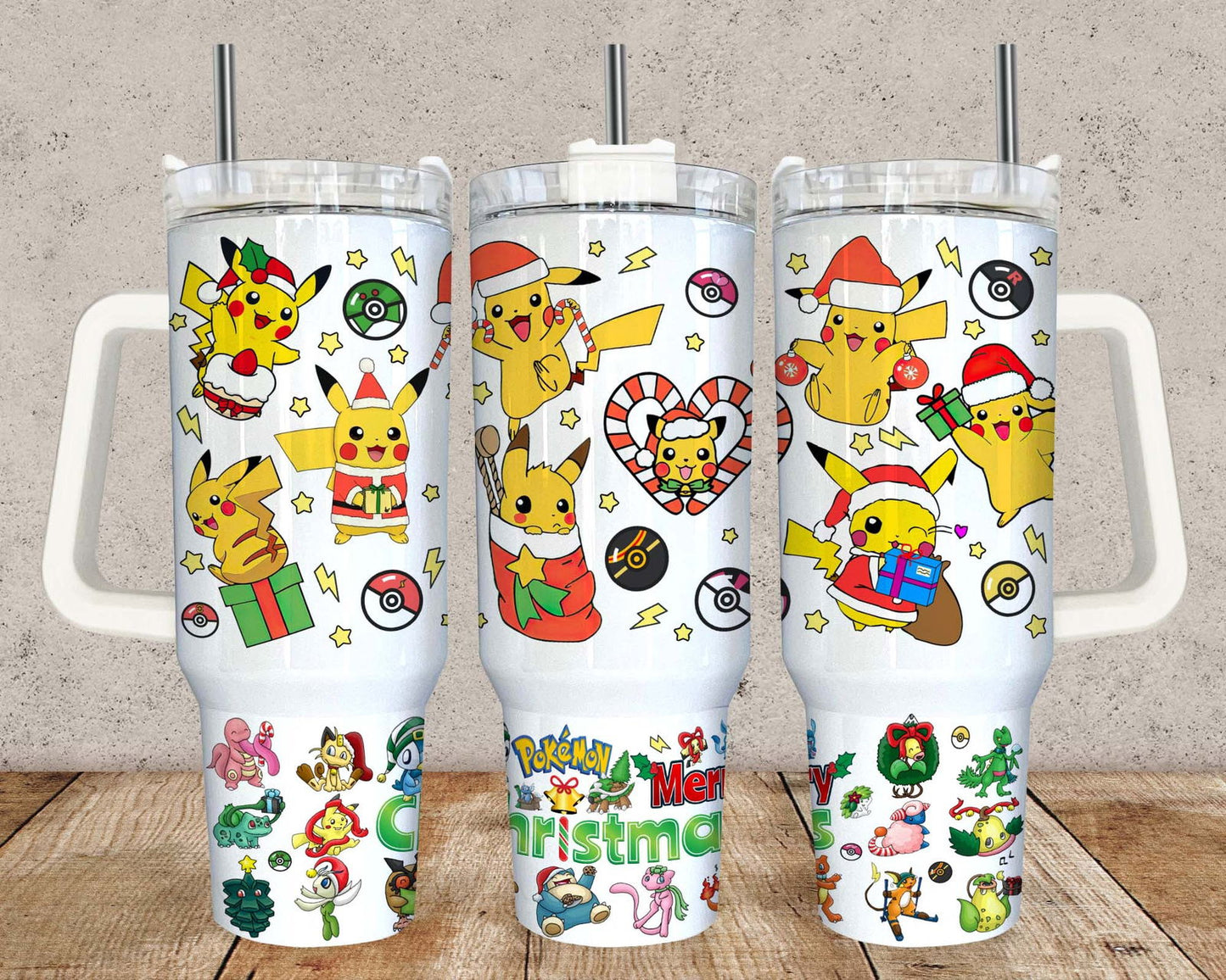 40oz Tumbler Wrap Po Christmas Png 