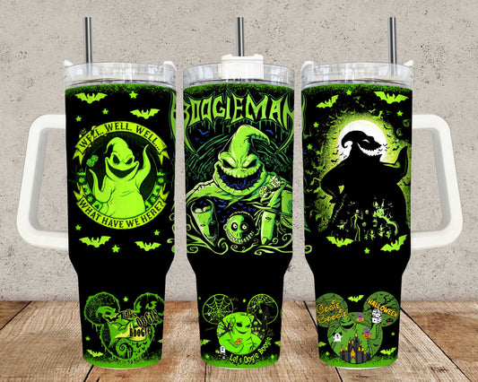 Boogie Oogie 40oz Tumbler Wrap Halloween Designs Download 