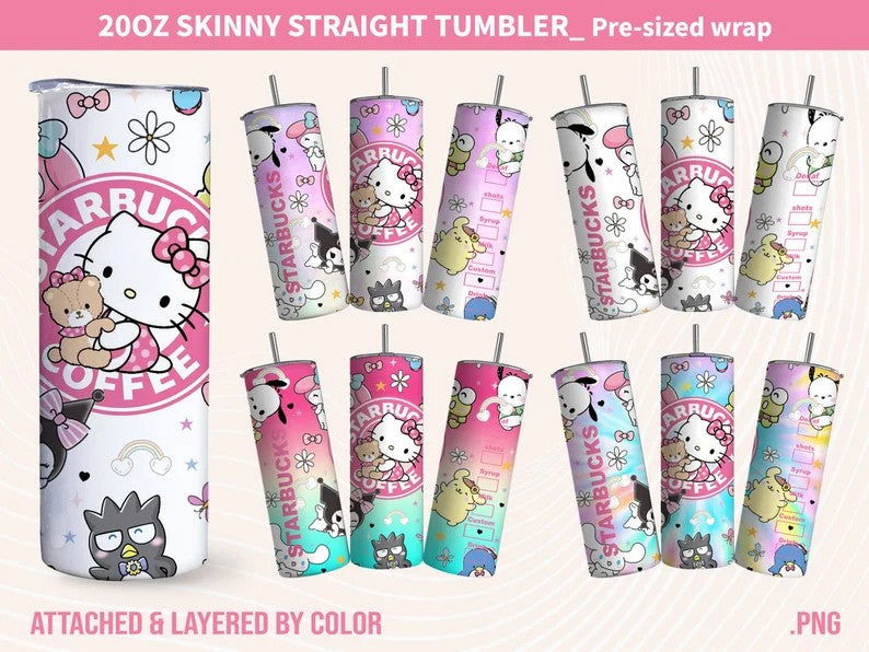 Bundle 4 20oz Tumbler HK 