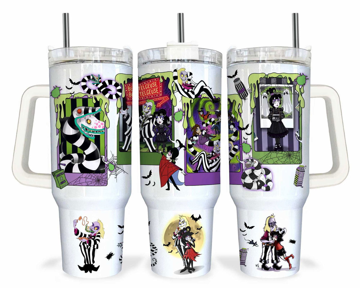 Bundle Cartoon Character 40oz Tumbler Wrap. Movies Character Tumbler Design 