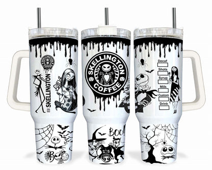 Bundle Nightmare Before Christmas 40oz Tumbler Wraps 