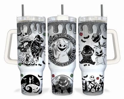 Bundle Nightmare Before Christmas 40oz Tumbler Wraps 