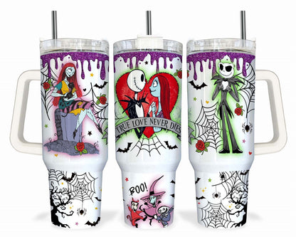 Bundle Nightmare Before Christmas 40oz Tumbler Wraps 