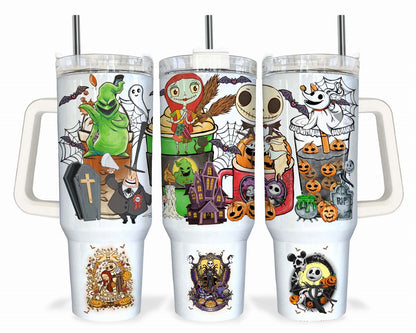 Bundle Nightmare Before Christmas 40oz Tumbler Wraps 