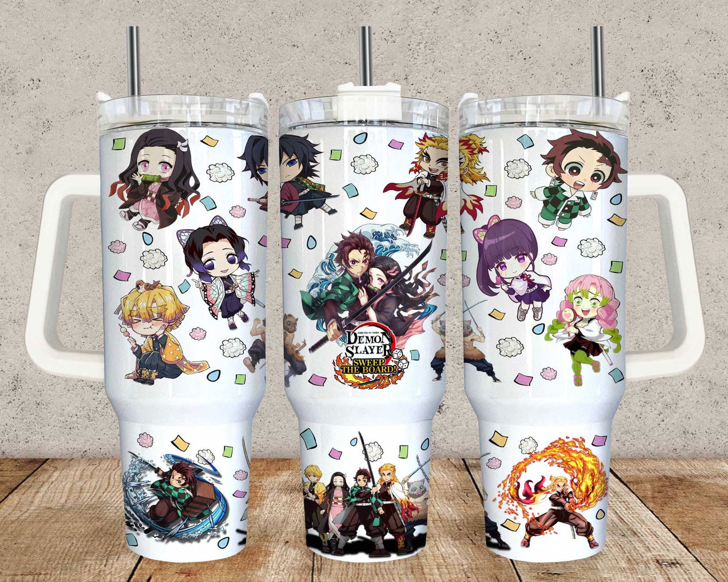 Cartoon Amie Designs 40oz Tumbler Sublimation Design 