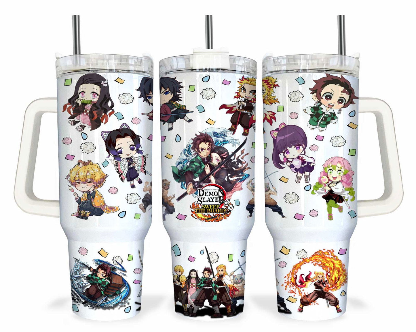 Cartoon Amie Designs 40oz Tumbler Sublimation Design 