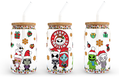 Christmas 16oz libbey can Cartoon PNG 