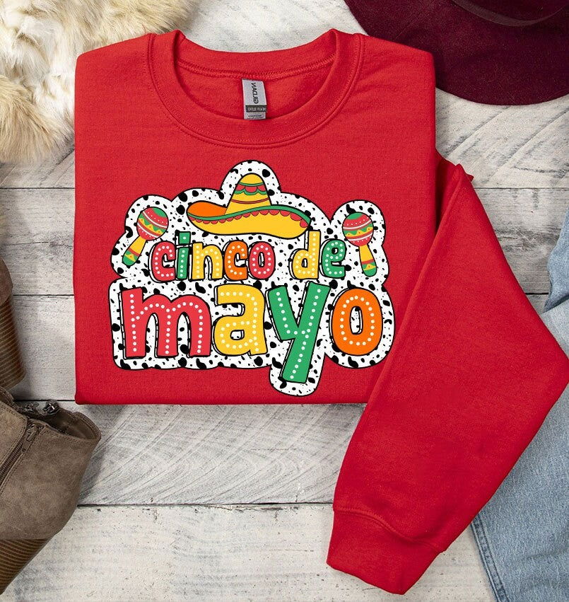 Cinco de Mayo PNG Sublimation design download 