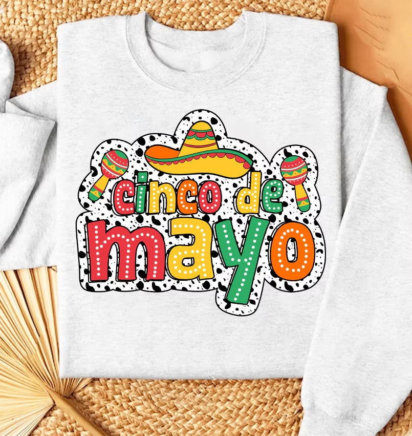 Cinco de Mayo PNG Sublimation design download 