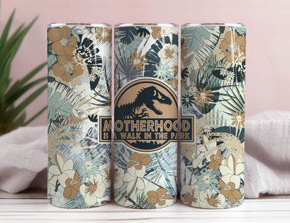 Dinosaur 20oz Skinny Tumbler Wrap PNG 