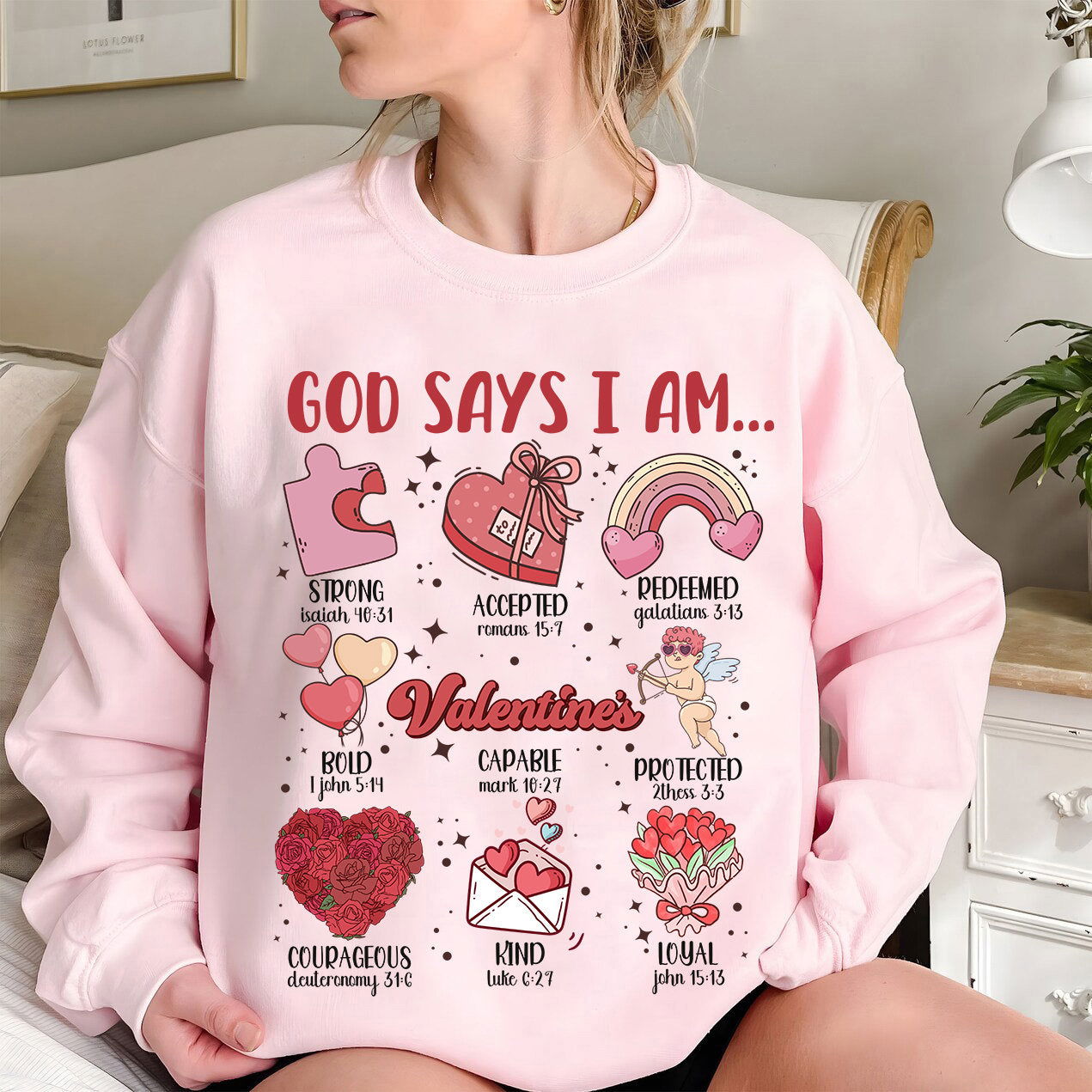 God Says I Am Valentine Png 2 