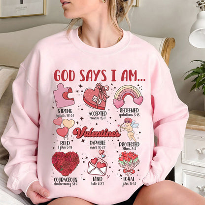 God Says I Am Valentine Png 2 