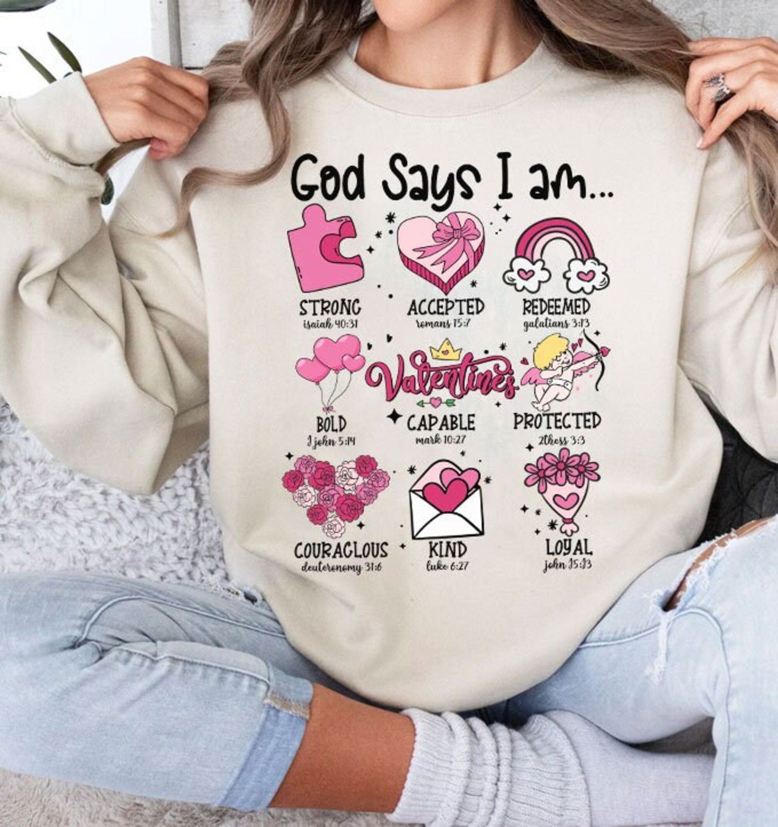 God Says I am Valentine Png 1 