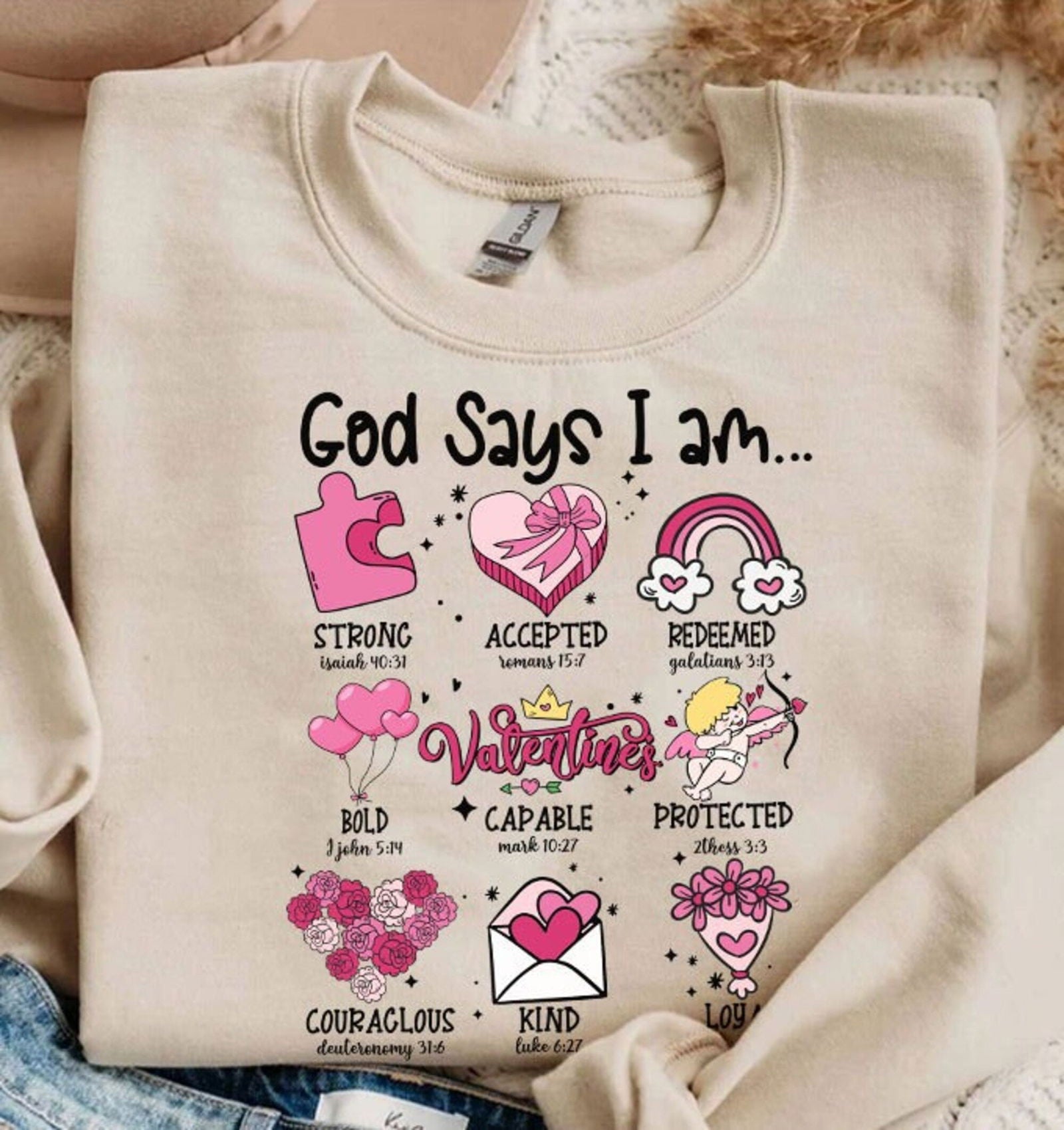 God Says I am Valentine Png 1 