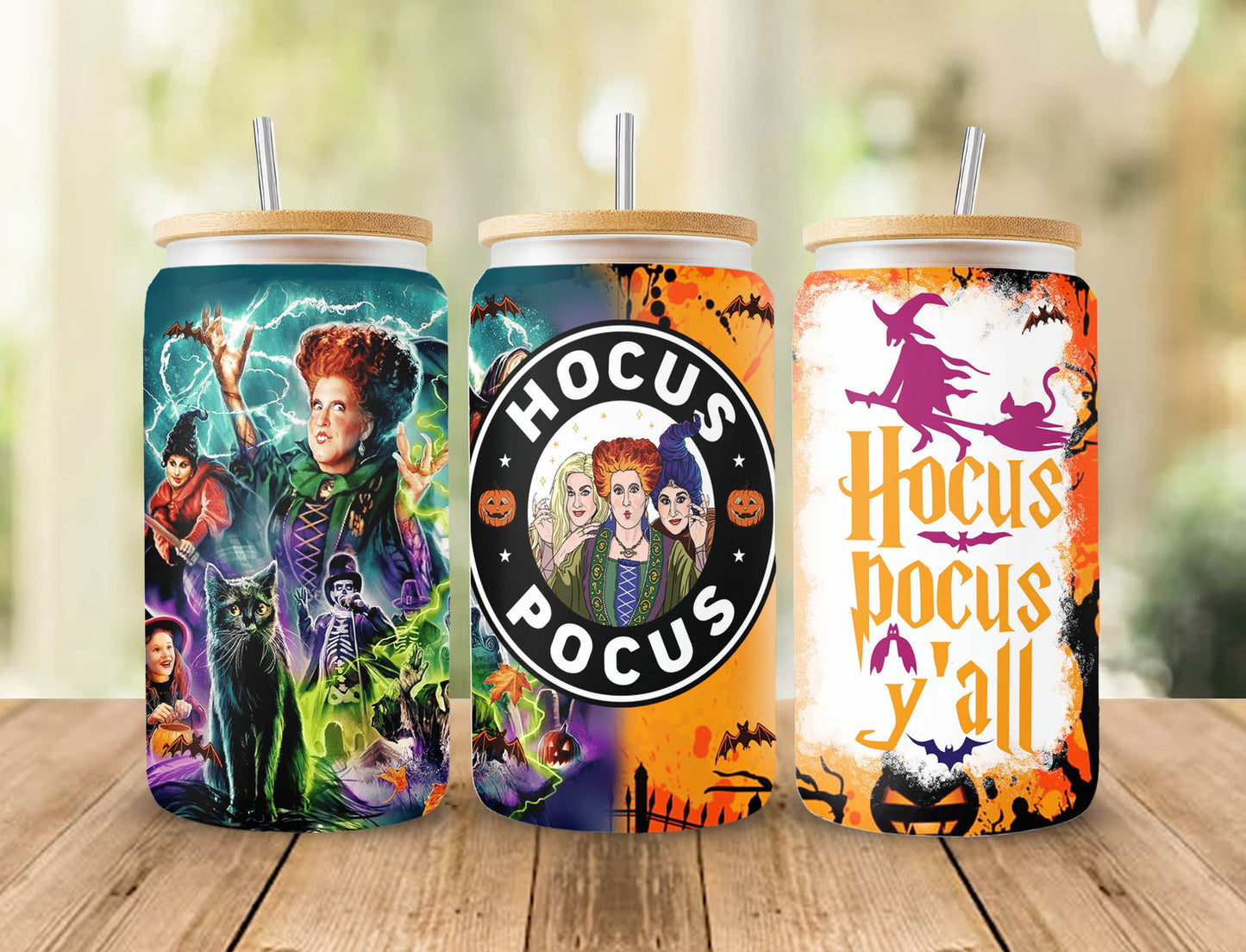 Halloween Bundle 16oz libbey can Cartoon PNG 2 