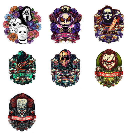 Halloween Hor Characters PNG Bundle 1 