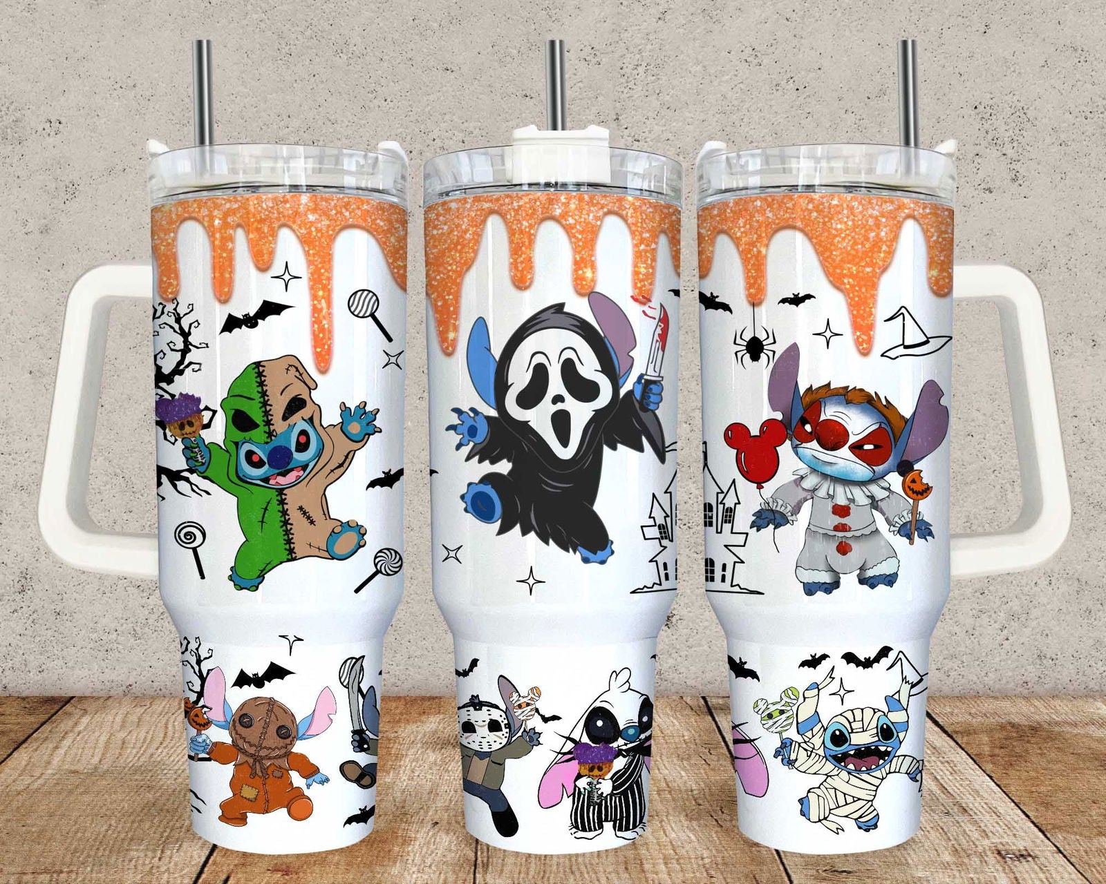 Hor Halloween 40oz Tumbler wrap NEW 1 