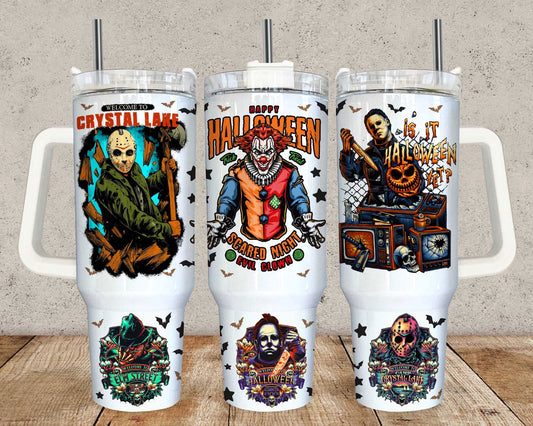 Hor KL Halloween 40oz Tumbler wrap 