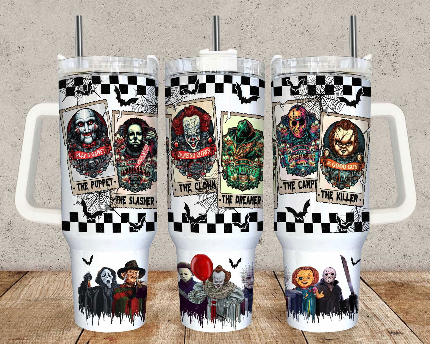 Hor KL Halloween 40oz Tumbler wrap TR1 