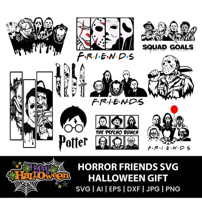 Hor SVG Bundle Halloween Hor 1 