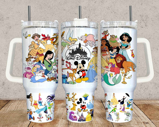 Magical Snacks 40oz Quencher Tumbler Sublimation Design 