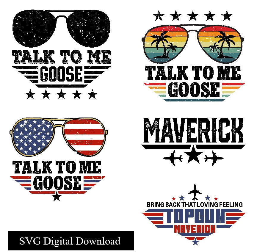 Talk To Me Goose SVG PNG 