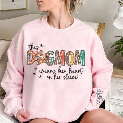 This Dog Mom Wears Her Heart on Her Sleeve Png 