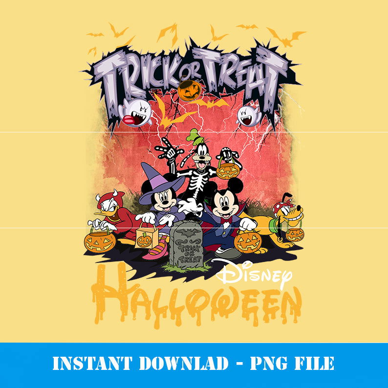 Trick or treat png download 