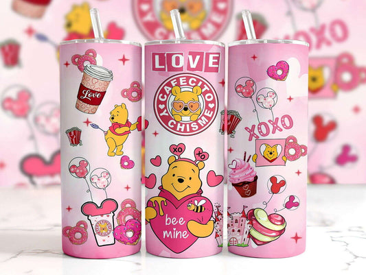 Be Valentine 20oz Tumbler Wrap, Happy Valentine, Png Download