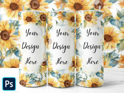 Blurred Background Tumbler Mockup  20Oz Tumbler Mockup