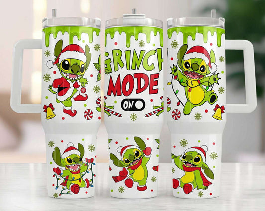 Christmas 40oz Tumbler Wrap Png