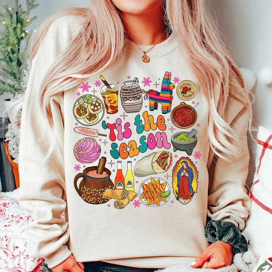 Christmas Tis The Season Png, cafecito y chisme png