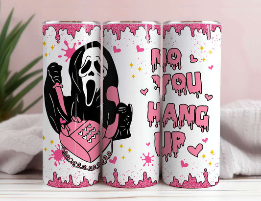 Halloween Tumbler Wrap Png, Scary Movie PNG 4