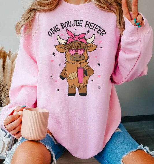 Heifer Valentine Png, Highland Cow Valentine Png 1