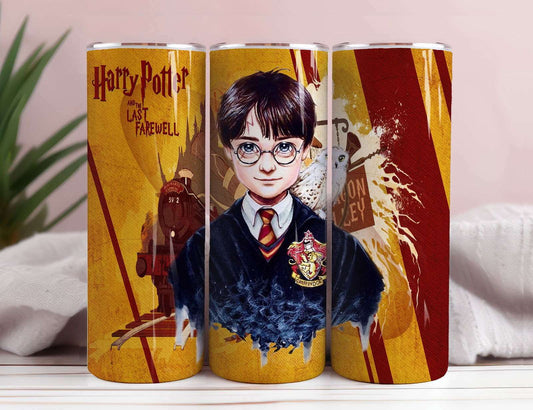 HP Magic 20oz Wrap, Magic 20oz Skinny Tumbler Sublimation Design