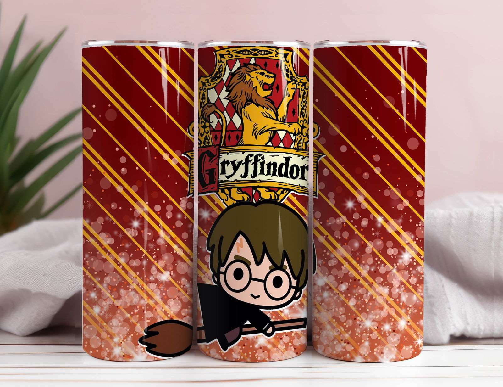 HP Magical 20oz Tumbler Wrap PNG Instant Download, Magic Tumbler Sublimation Design