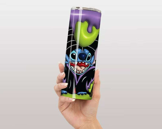 Inflated Halloween Tumbler Wrap PNG Bundle, Bubble 20 oz Tumbler Wrap