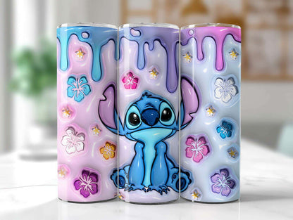 Inflated ST Tumbler Design Png 3D Tumbler Wraps 20oz Skinny Sublimation 2