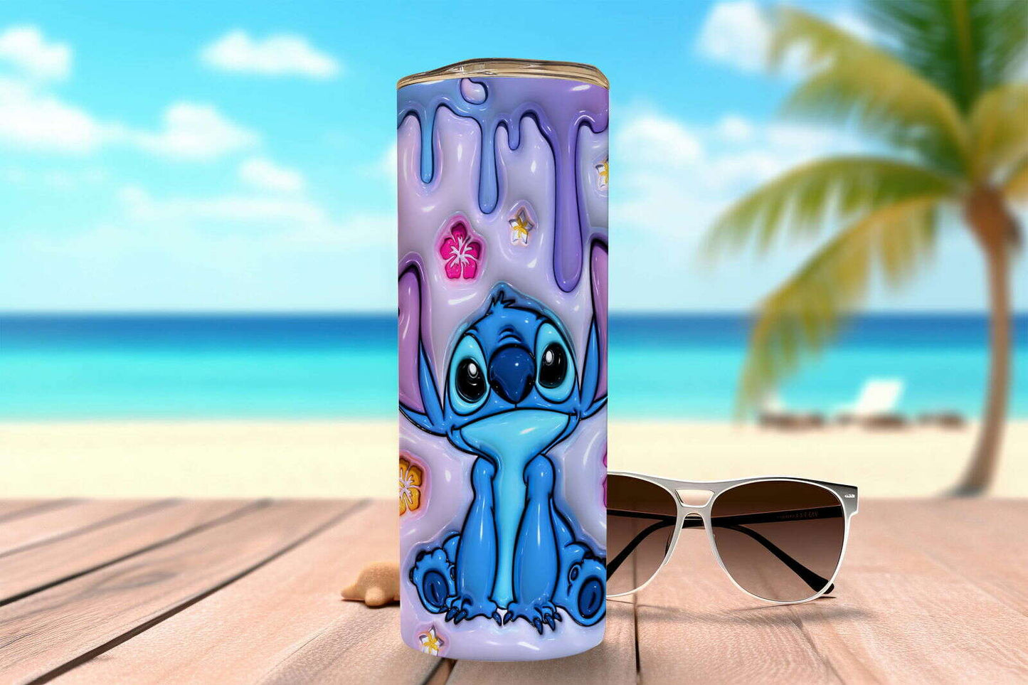 Inflated ST Tumbler Design Png 3D Tumbler Wraps 20oz Skinny Sublimation 2