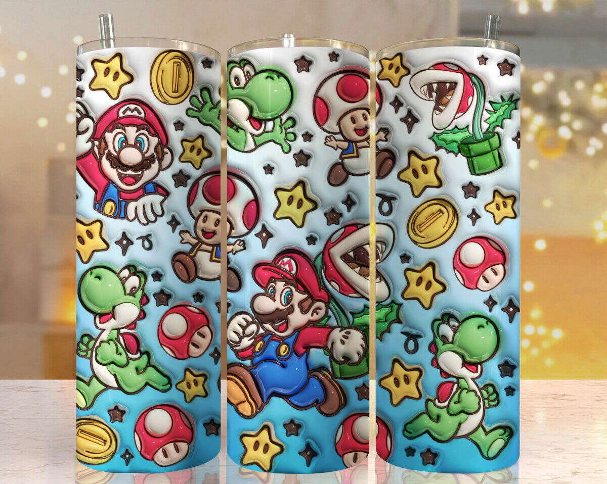 Inflated Tumbler, 3d Inflated Tumbler Wrap