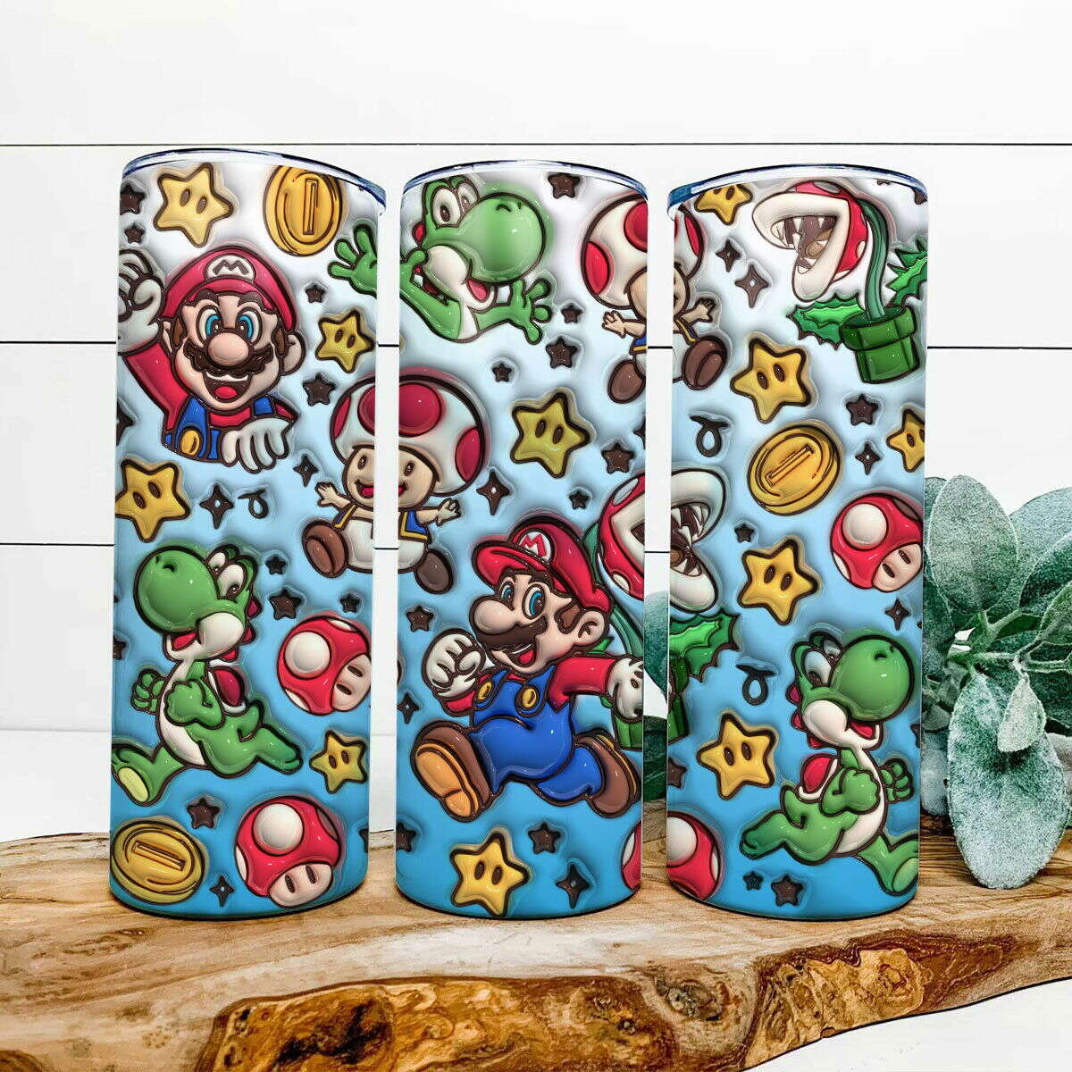 Inflated Tumbler, 3d Inflated Tumbler Wrap