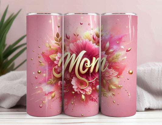 LOVE MOM 20oz Skinny Tumbler Wrap  17