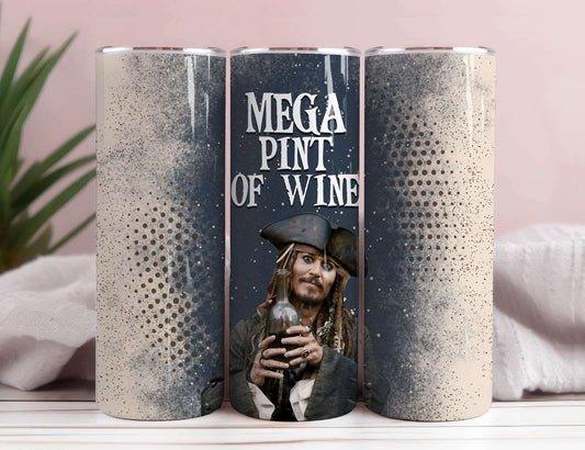 Movies Character 20oz Skinny Tumbler Design, Straight Tumbler Sublimation Wrap