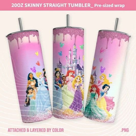 PR Tumbler Wrap Png , 20oz Sublimation