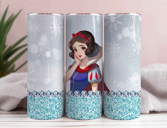 Princess Tumbler Wrap, 20oz Skinny Tumbler 5