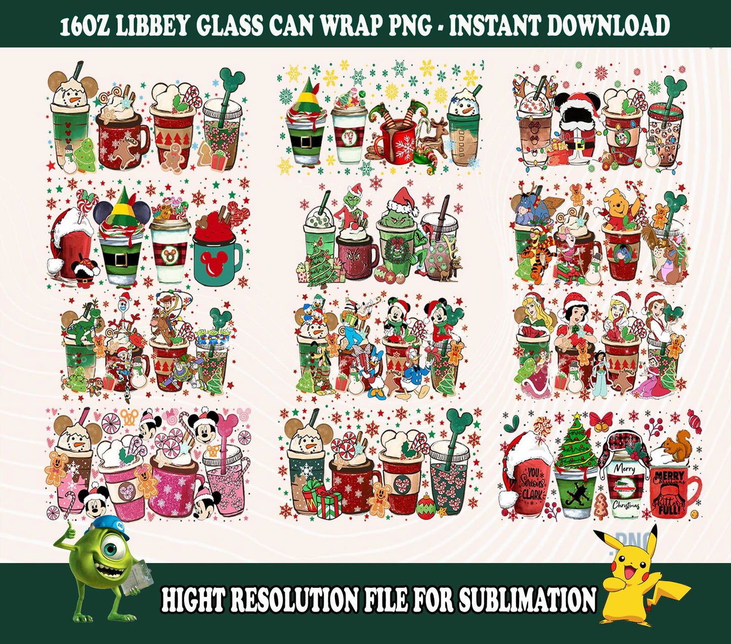 12+ Bundle Coffee Png, Halloween Coffee, Christmas Coffee Png - Vartdigitals