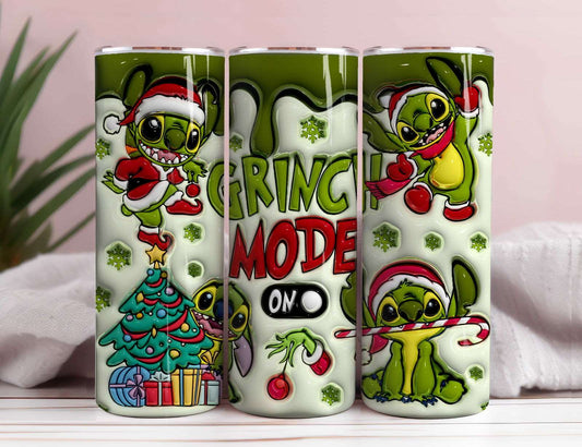 3D Inflated Christmas Coffee Tumbler, Puffy Christmas 1 - Vartdigitals