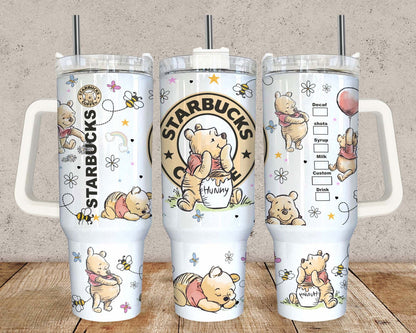 40oz Tumbler  Wrap, Fall 40oz Tumbler PNG 1 - Vartdigitals